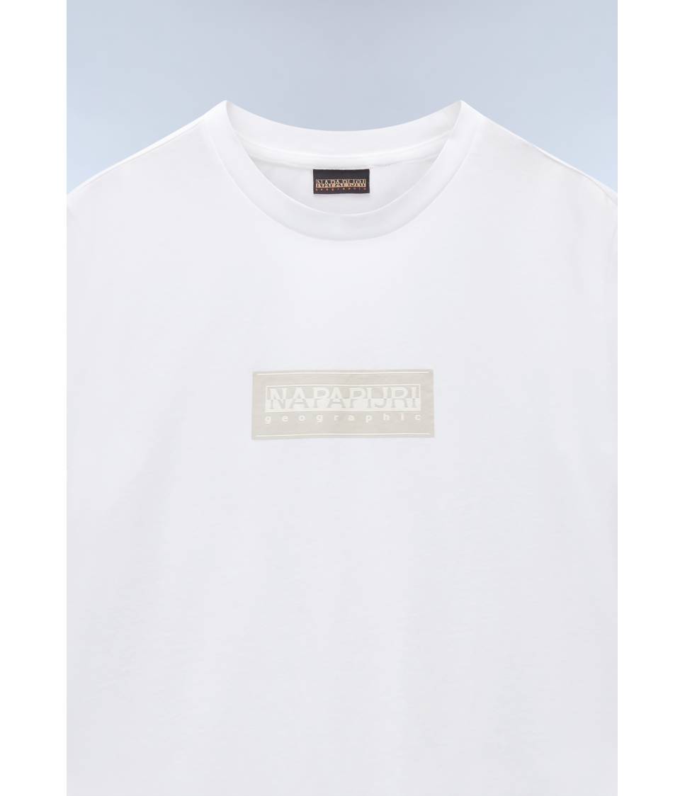 S-BOX LOGO SS W BRIGHT WHITE 002 