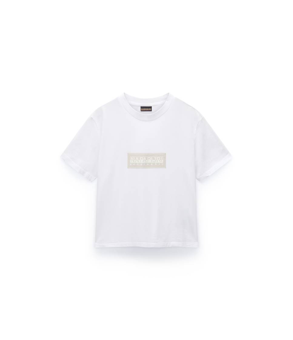 S-BOX LOGO SS W BRIGHT WHITE 002 