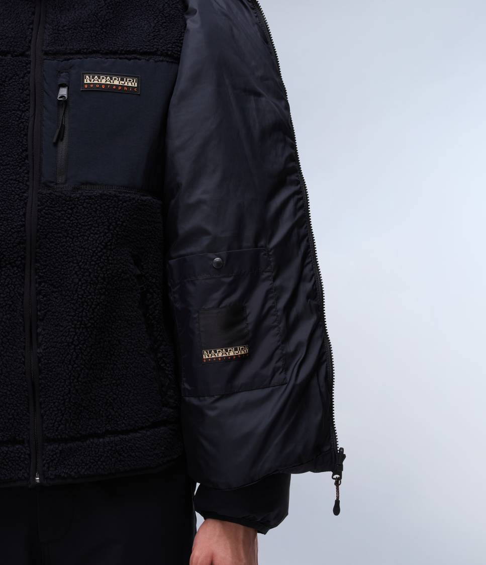 RF PUFFER OPEN BLACK 041 