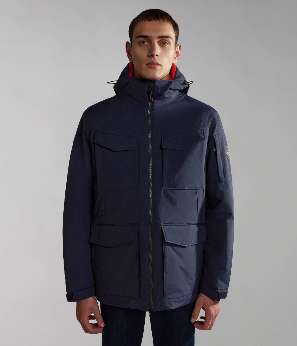 20-22 FIELD JACKET BLU MARINE 